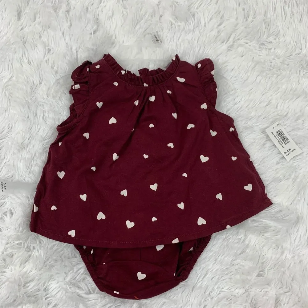 NWT Old‎ Navy Heart Set